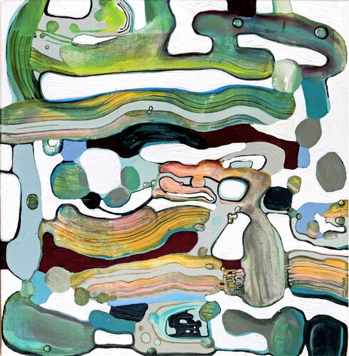 Cellular Dance di Fernando Jaramillo, Pittura in vendita su Singulart