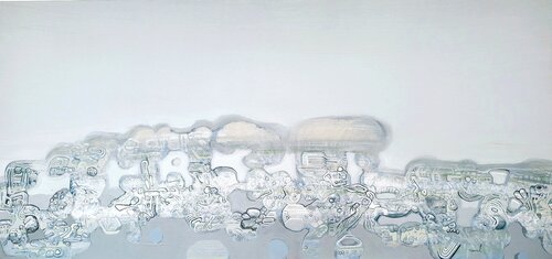 Whispers of the Horizon di Fernando Jaramillo, Pittura in vendita su Singulart