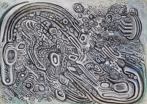 Oceanic Circuitry di Fernando Jaramillo, Disegno in vendita su Singulart