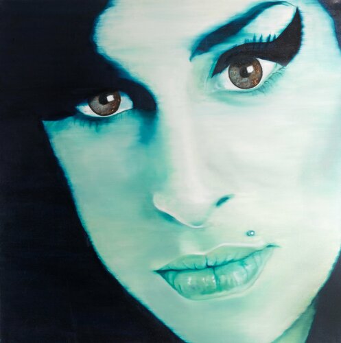 Amy Winehouse van Marion Rauter, Schilderij te koop op Singulart