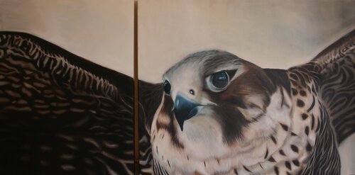 Falke van Marion Rauter, Schilderij te koop op Singulart