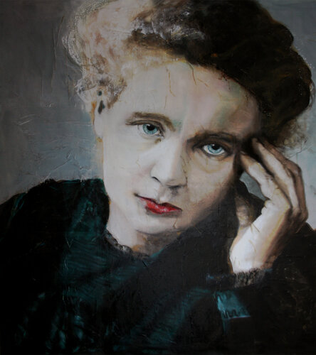 Marie Curie van Marion Rauter, Schilderij te koop op Singulart