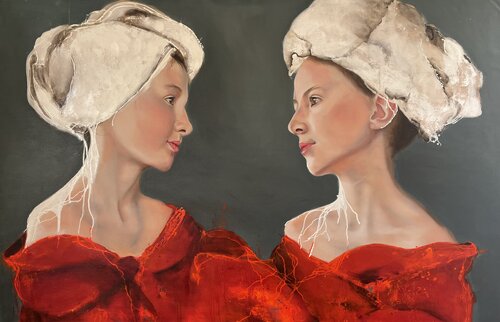 „SELF CARE“ van Marion Rauter, Schilderij te koop op Singulart