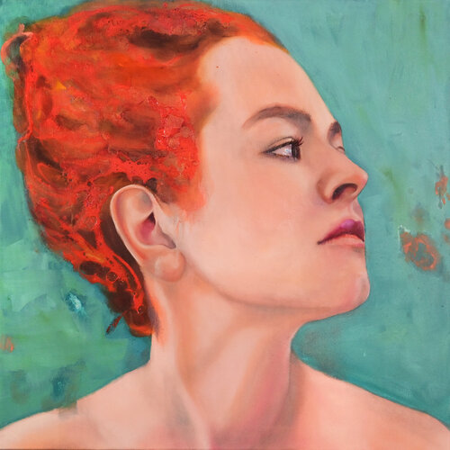"keep your head up" van Marion Rauter, Schilderij te koop op Singulart