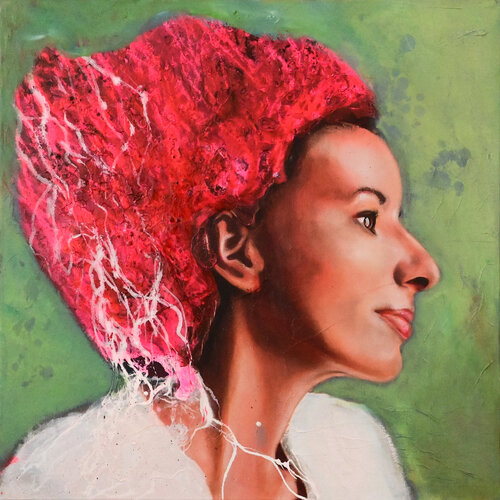 "lead the way" Anna Demel van Marion Rauter, Schilderij te koop op Singulart