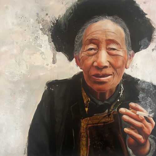 Mosou van Marion Rauter, Schilderij te koop op Singulart
