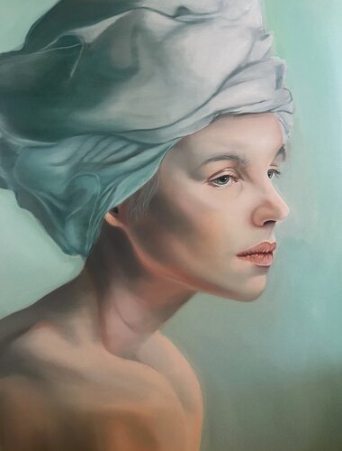 "Strength in Fragility" van Marion Rauter, Schilderij te koop op Singulart