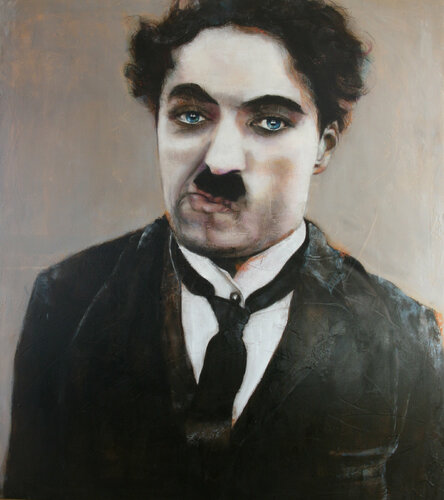 Life is not all guns and roses < HUMAN | 180 x 160 cm di Marion Rauter, Pittura in vendita su Singulart