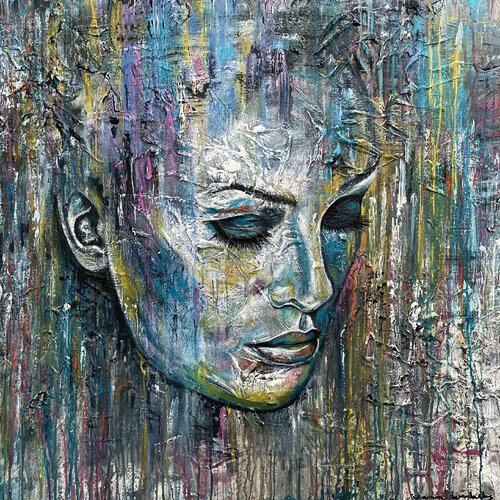 "LISTEN" van Ilona Hendriks, Schilderij te koop op Singulart