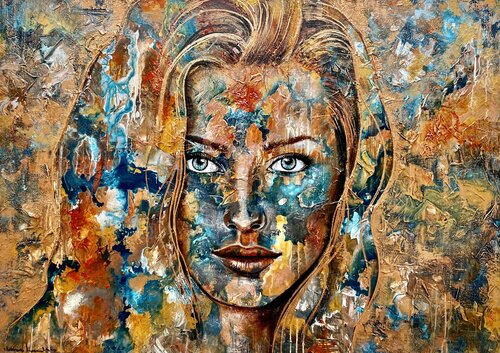GOLDEN HOUR di Ilona Hendriks, Pittura in vendita su Singulart