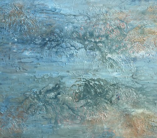 BOUQUET AZZURO di Ilona Hendriks, Pittura in vendita su Singulart