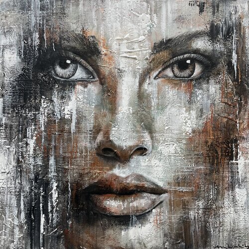 BEAUTIFUL IMPERFECTIONS van Ilona Hendriks, Schilderij te koop op Singulart