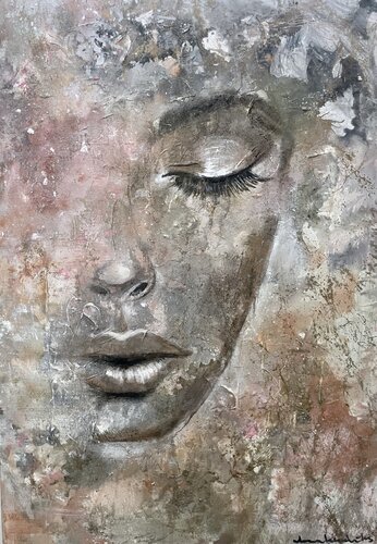 WHISPERS WITHIN van Ilona Hendriks, Schilderij te koop op Singulart