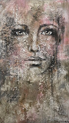 HERE FOR YOU van Ilona Hendriks, Schilderij te koop op Singulart
