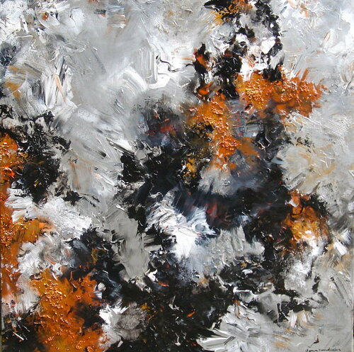 THE BLANK SPACES IN BETWEEN di Ilona Hendriks, Pittura in vendita su Singulart