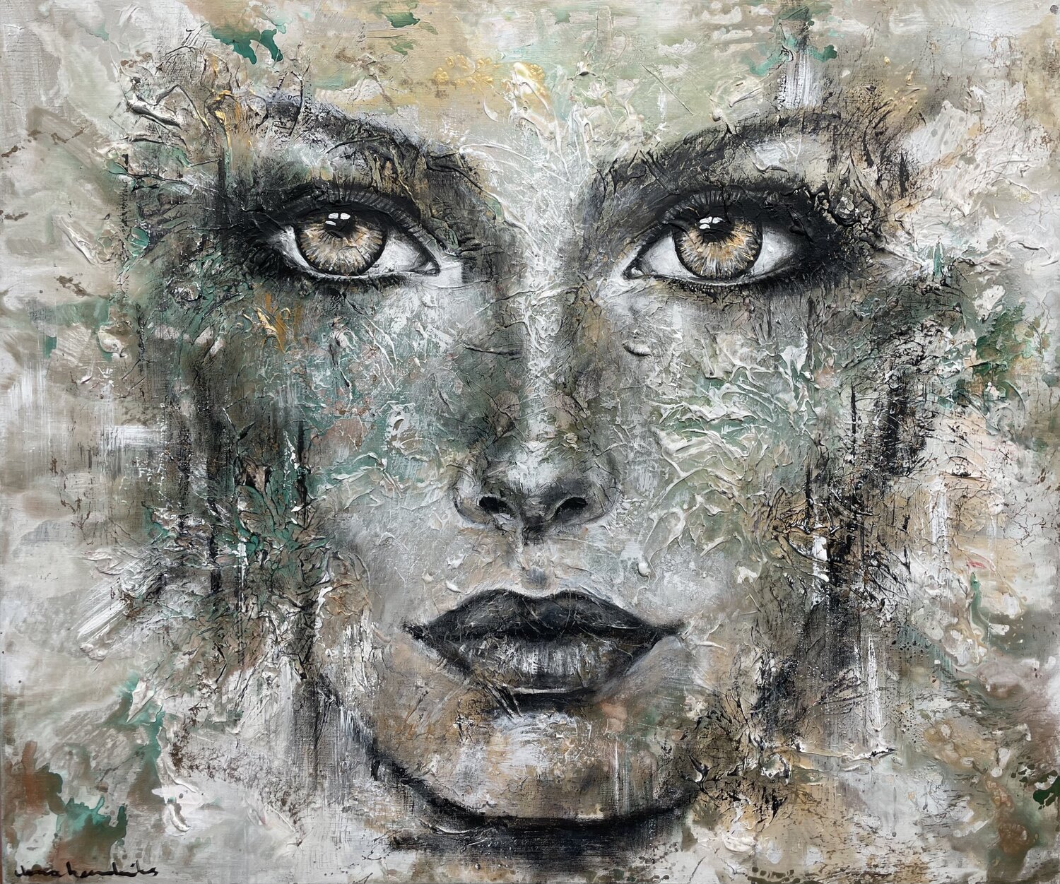 ALL I SEE Ilona Hendriks Original painting for sale