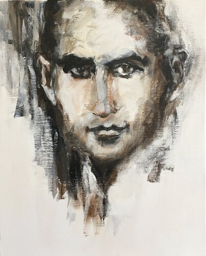 KAFKA van Véronique Bourgeois-Noury, Schilderij te koop op Singulart