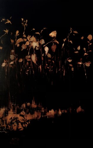 ville imaginaire 2 von Véronique Bourgeois-Noury, Malerei kaufen auf Singulart