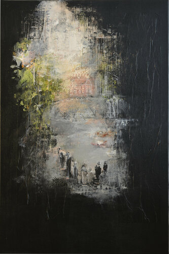 Paris, ma ville par Véronique Bourgeois-Noury, Peinture en vente sur Singulart