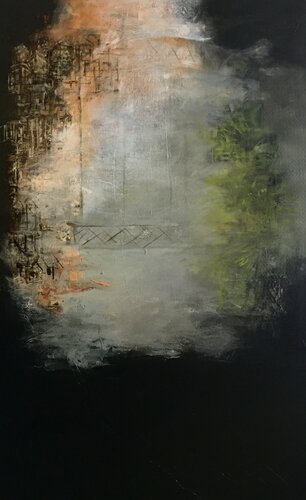 la passerelle van Véronique Bourgeois-Noury, Schilderij te koop op Singulart