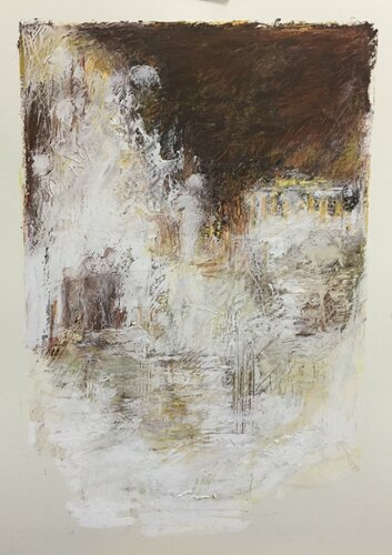 jardins abstraits    2 par Véronique Bourgeois-Noury, Œuvre sur papier en vente sur Singulart