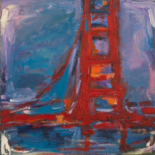 San Francisco von Kajal Zaveri, Malerei kaufen auf Singulart