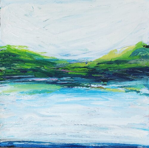 Its Quite Here by Kajal Zaveri, 회화 for Sale on Singulart