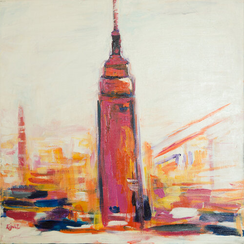 NYC=VIbrant by Kajal Zaveri, Painting for Sale on Singulart