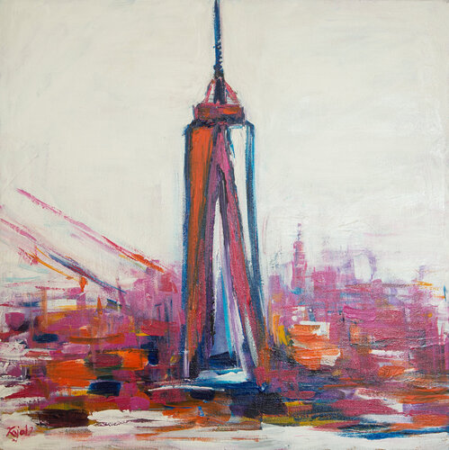 NYC=Freedom by Kajal Zaveri, Painting for Sale on Singulart