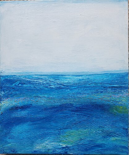 Inhale, Exhale and Relax by Kajal Zaveri, Painting for Sale on Singulart