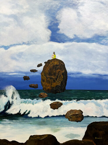 Steppingstones von Tom Blood, Malerei kaufen auf Singulart