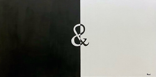 Black & White by Tom Blood, 油畫 for Sale on Singulart