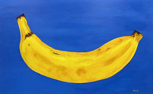 Big Banana de Tom Blood, Pintura a la venta en Singulart