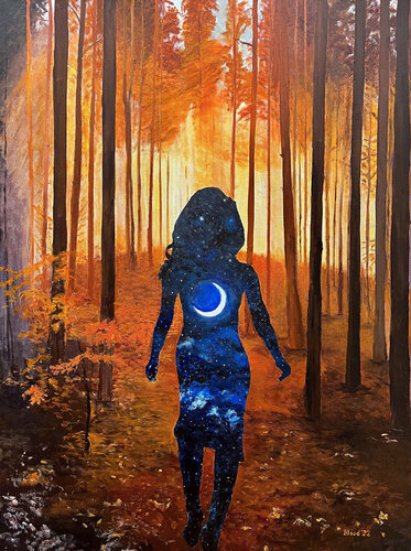 Out of the Woods II van Tom Blood, Schilderij te koop op Singulart