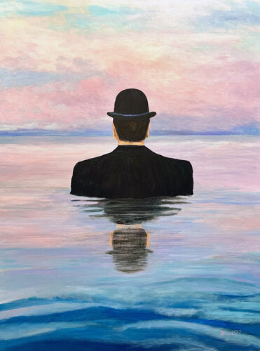 No Man Is An Island by Tom Blood, 油畫 for Sale on Singulart