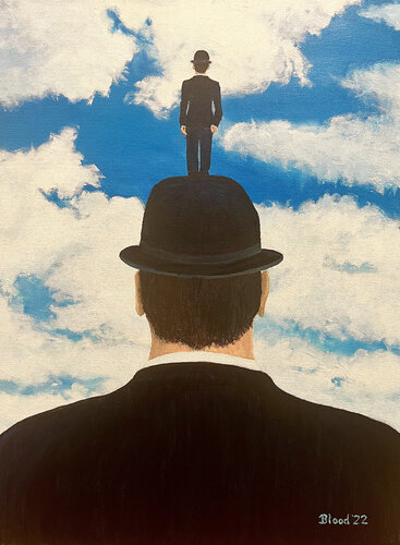 Alter Ego by Tom Blood, 油畫 for Sale on Singulart