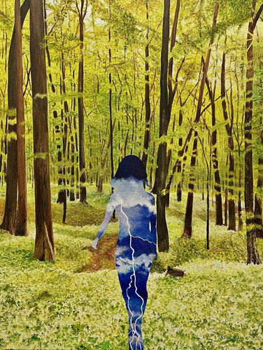 Out of the Woods IV by Tom Blood, 油畫 for Sale on Singulart