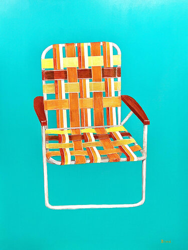 Summer Seat di Tom Blood, Pittura in vendita su Singulart