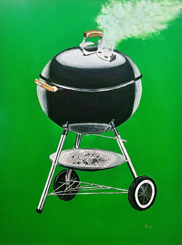 Grillin' and Chillin' von Tom Blood, Malerei kaufen auf Singulart