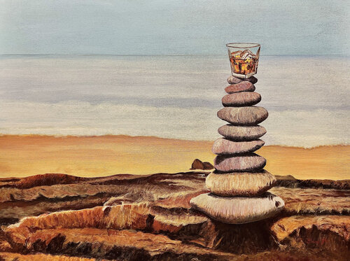On the rocks Tom Blood