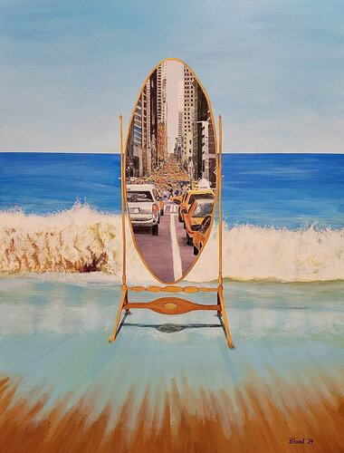 Escape from New York by Tom Blood, 회화 for Sale on Singulart