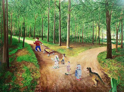 The Parade de Tom Blood, Pintura a la venta en Singulart