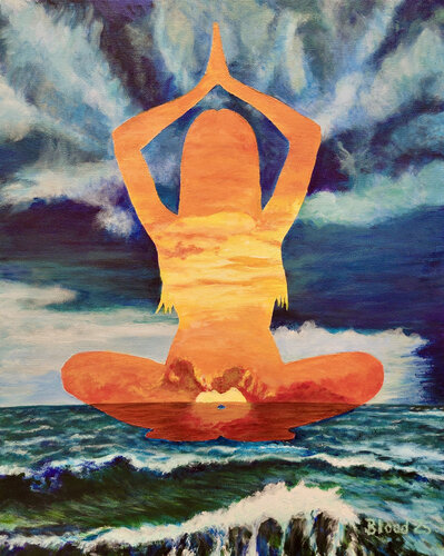 Zen Moment von Tom Blood, Malerei kaufen auf Singulart