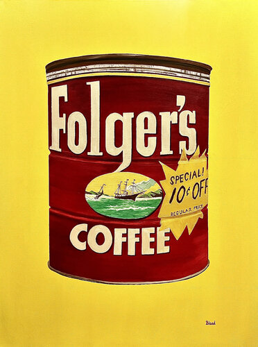 The Best Part of Waking Up di Tom Blood, Pittura in vendita su Singulart