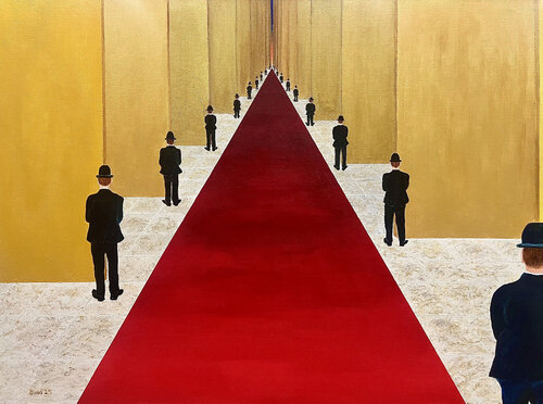 Pyramid Scheme van Tom Blood, Schilderij te koop op Singulart