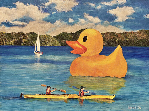 Lake Life von Tom Blood, Malerei kaufen auf Singulart