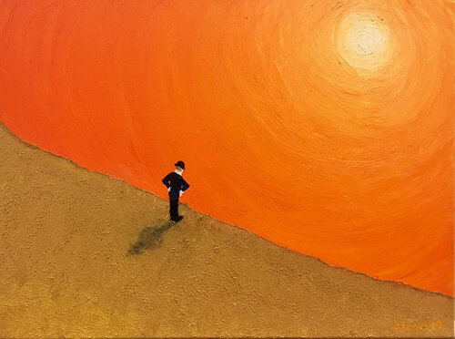 Close To The Edge by Tom Blood, 회화 for Sale on Singulart