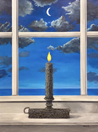 The Weight of Light van Tom Blood, Schilderij te koop op Singulart