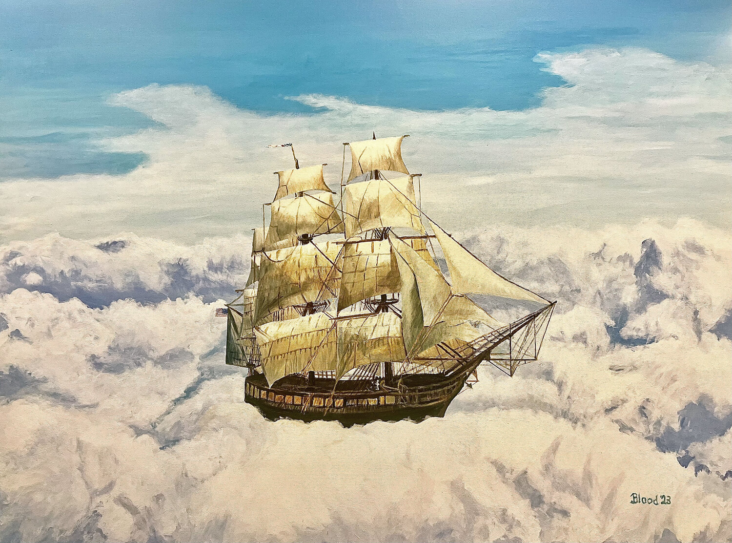 Sky Sailing Tom Blood