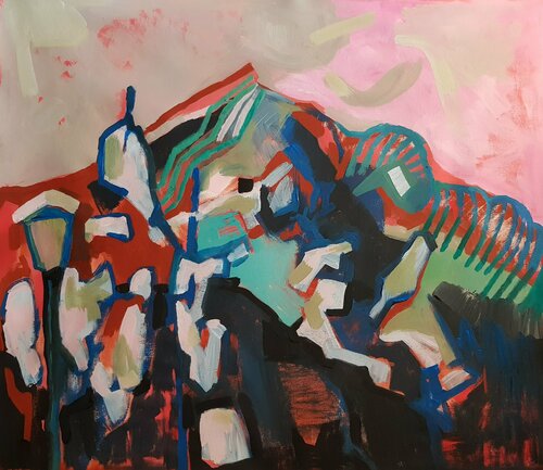 Alpspitze van Valentina Samus, Schilderij te koop op Singulart